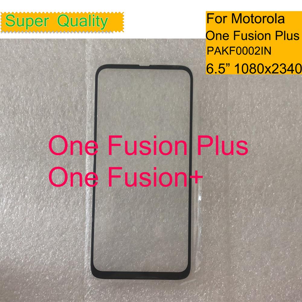 10 Stks/partij Voor Motorola Moto Een Fusion Plus Touch Scherm Front Outer Glass Panel Lens Een Fusion + PAKF0002IN Lcd front