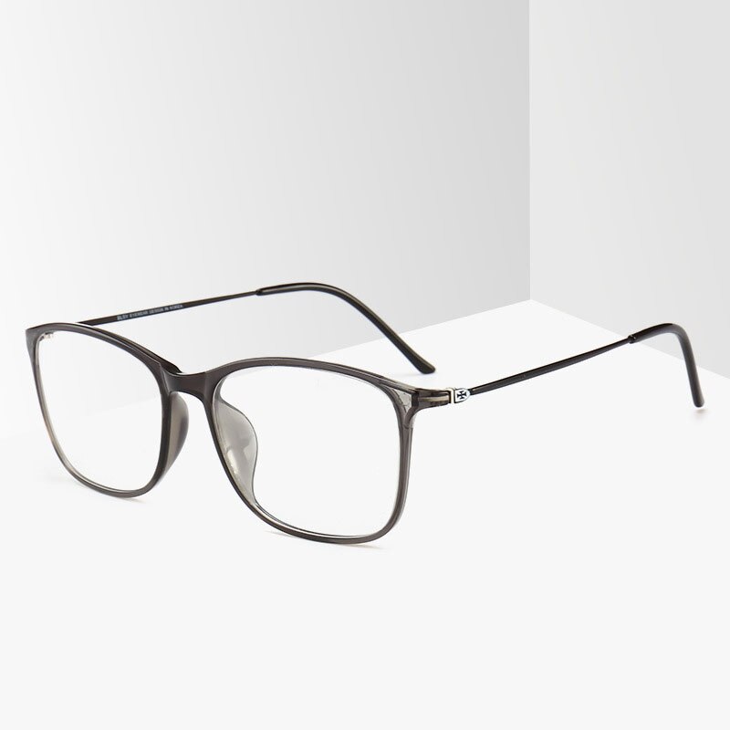 BCLEAR TR90 Silmälasikehys Miehet tai Naiset Ultralight Unisex Neliö Yksivärinen Lasi Silmälasit Kehys