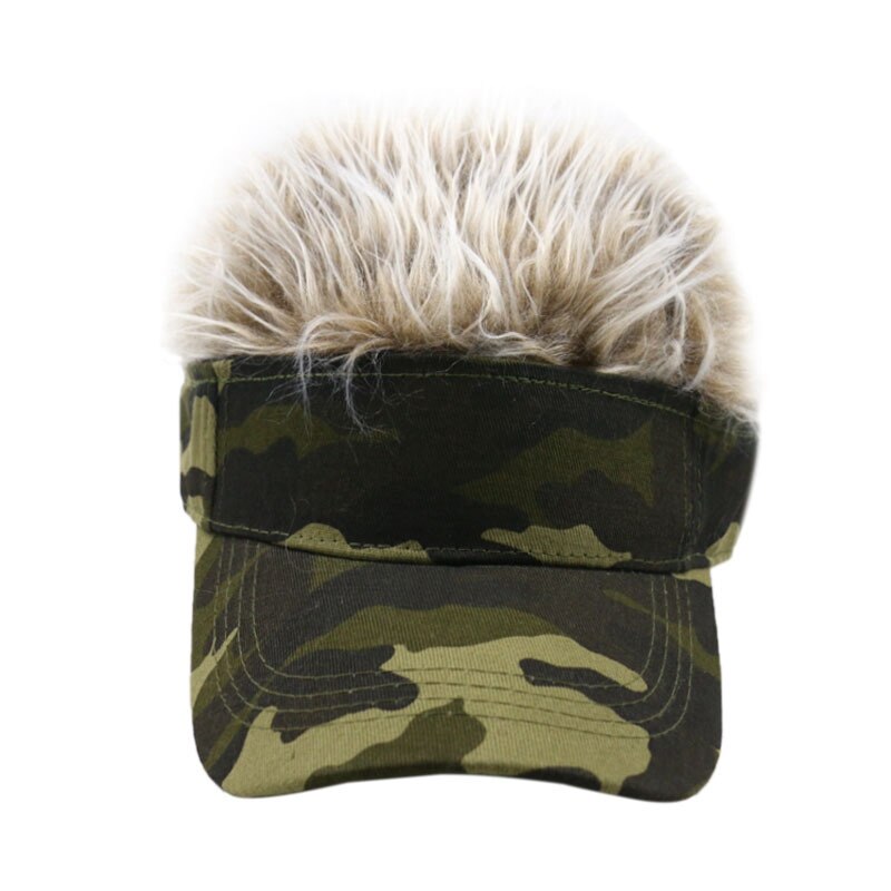 Perücke Kreative Lustige Papa Hütte Hüfte hüpfen Tarnung Tarnung Frühling Sommer unisex draussen Snapback Baseball Deckel