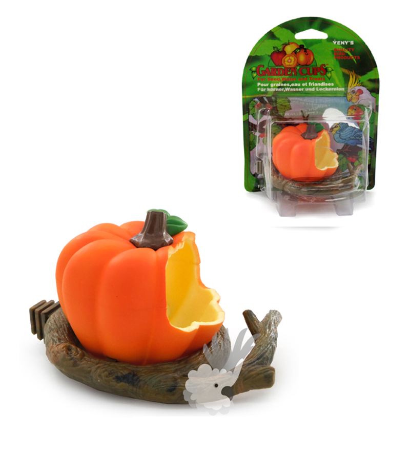 Forma original de fruta, copa de pájaro para alimentación, alimentador de aves de corral para jardín, alimentadores de mascotas, contenedor de comida, cuencos para beber, alimentador para pájaros