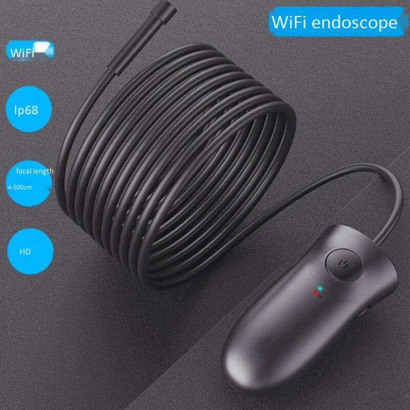 Endoscope tenu dans la main de l'endoscope 2M de WiFi 5MP 1080P 5.5mm haute définition avec 6 lumières de LED pour des téléphones d'android IOS