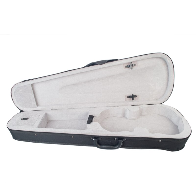 Violin Case Triangular Shape Violin Hard Case -Silver Inside Violin Parts