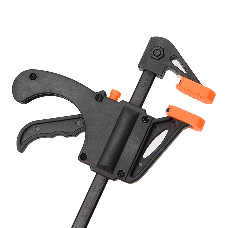 4 Inch Wood-Working Bar Clamp Quick Ratchet Release Speed Squeeze DIY Hand Tools
