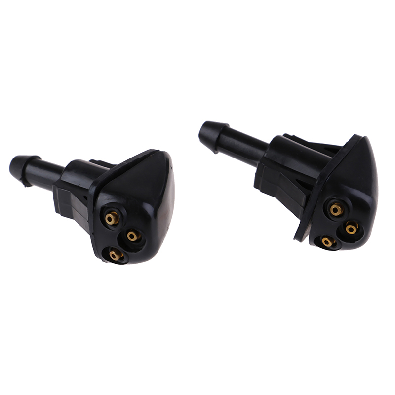 2Pcs Plastic Windshield Wiper Washer Spray Nozzle