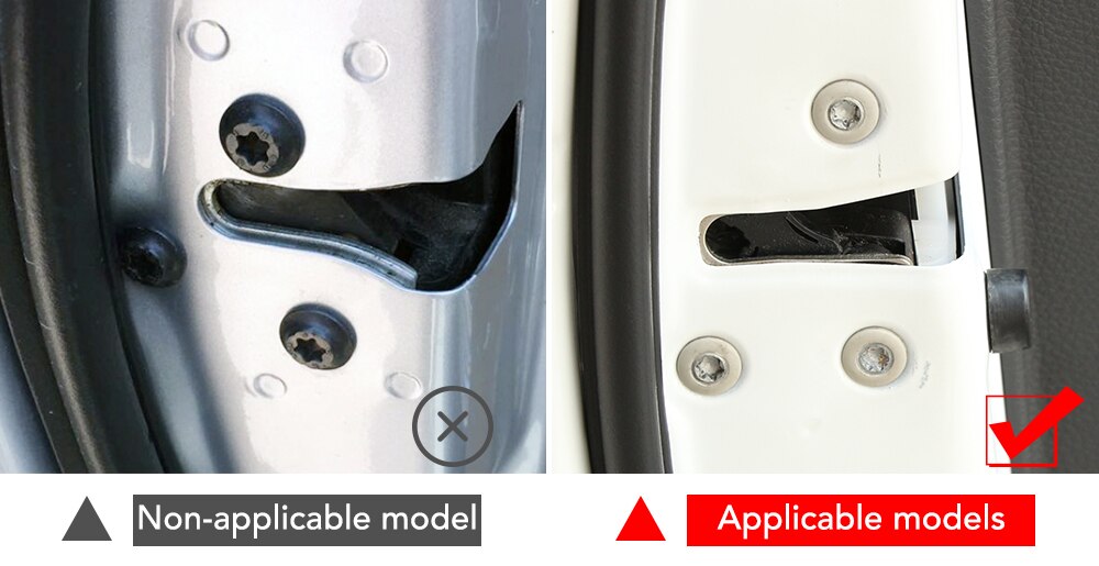Auto Deurslot Schroef Protector Cover Voor Hyundai Ix25 Ix35 I40 Tucson Accent Solaris 208
