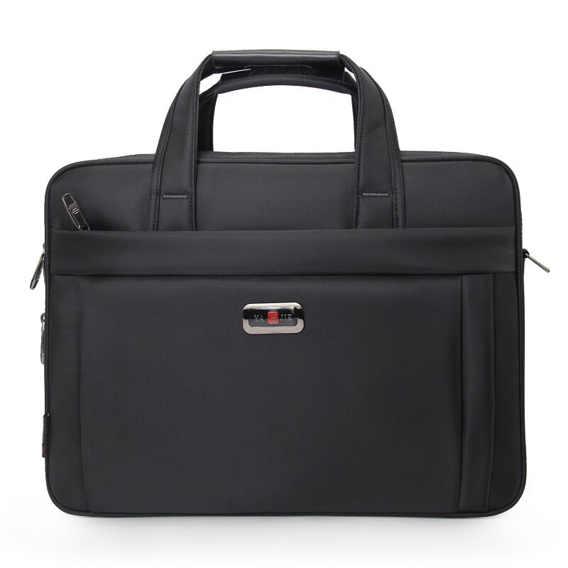 Men Oxford Briefcase 16 Inch Laptop Handbag for Male Large Capacity Business Messenger Shoulder Bag: Default Title