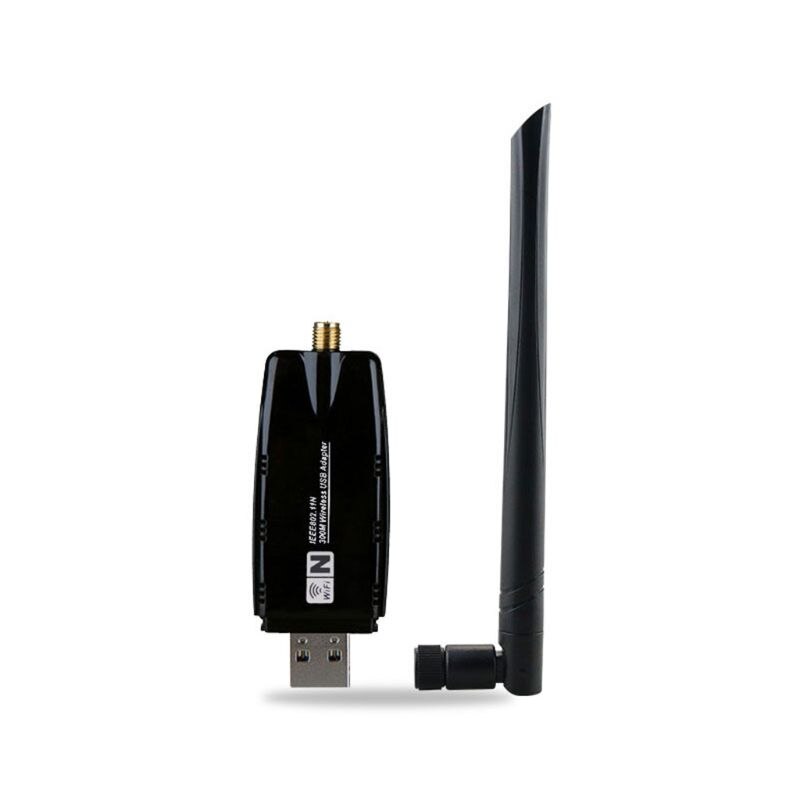 Adaptador de antena Lan USB, WIFI 2,4G, receptor inalámbrico, tarjeta de red de trabajo para Windows N58E