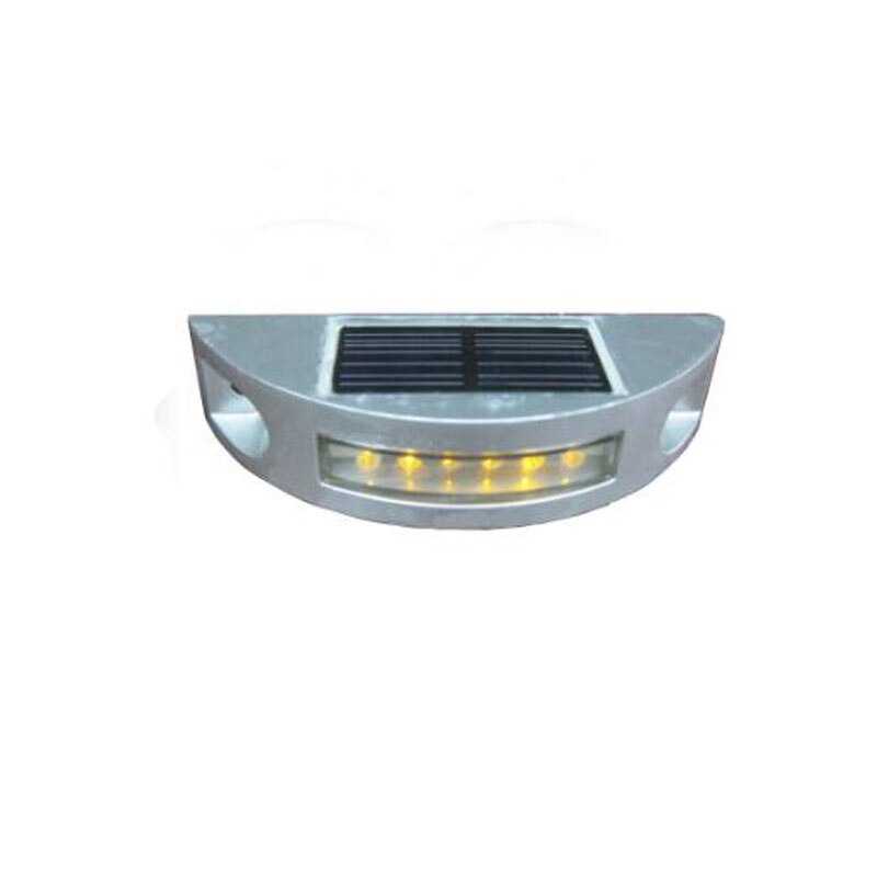 2pcs/pack RED LED Solar Truck Traffic Solar Road Light , Solar Road Marker, Solar Cat Eyes