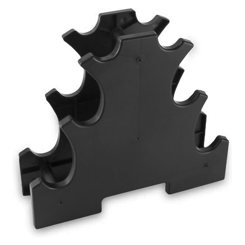 Portable Dumbbell Cast Iron Bracket Black Gym Rack Stand Dumbbell Holder Weight Lift Set Home Training Muscle Fitness Equipment