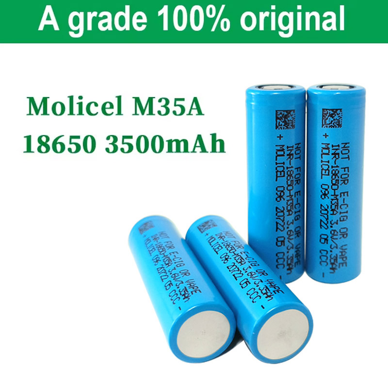Original Molicel M35A INR 18650 Battery 3500mAh Hi...  Grandado