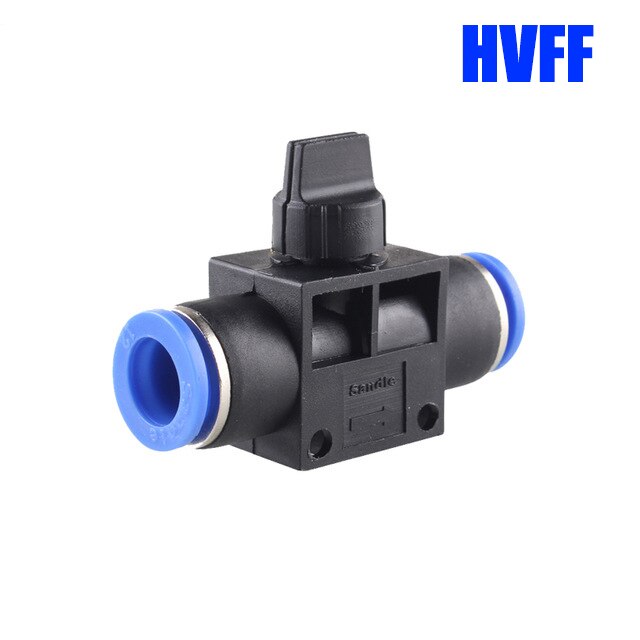 Złączka pneumatyczna złącze rury rury szybkozłącza powietrza wąż wciskany wąż 4mm 6mm 8mm 10mm 12mm PU PY PK PM PZA HVFF: HVFF / 6mm
