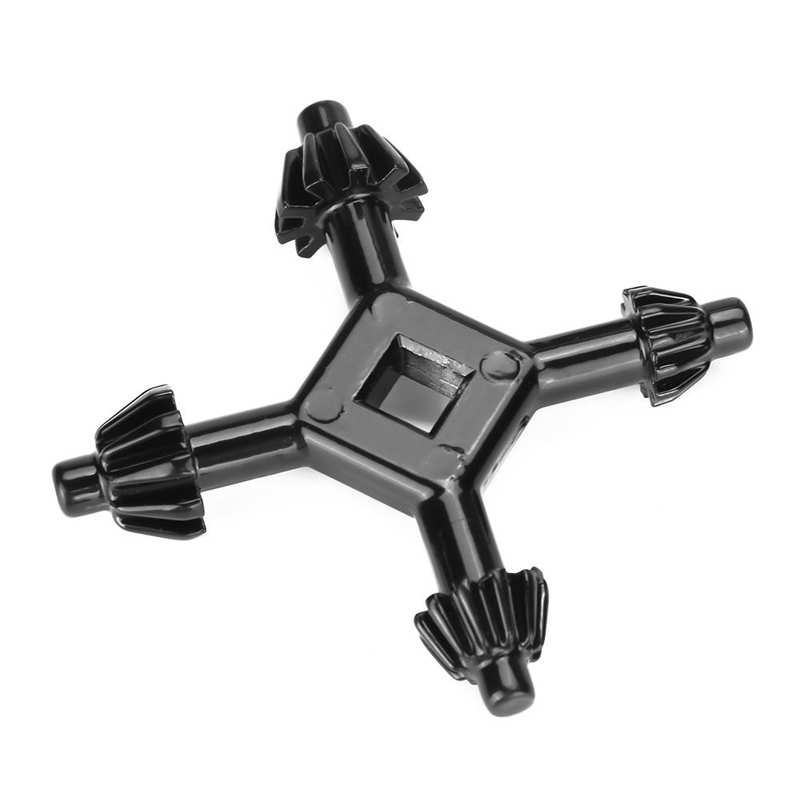 4 in 1 Drill Chuck Key 4 Way Drill Press Chuck Dey 3/8" 1/2" Chucks Universal Combination Hand Tool Accessories