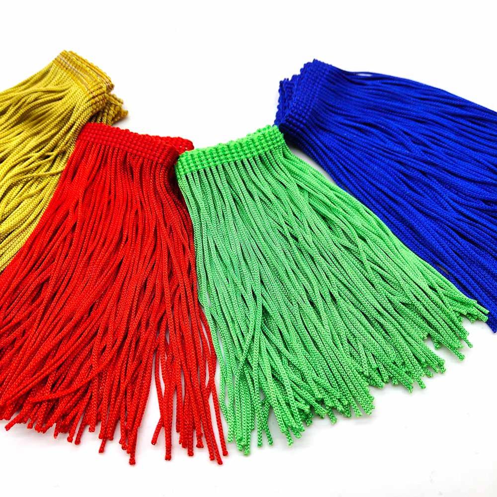 Beatiful-Cinta de encaje con ajuste de la franja de encaje, 10cm de ancho, ribete de franja de borlas para vestido latino, accesorios de vestuario DIY
