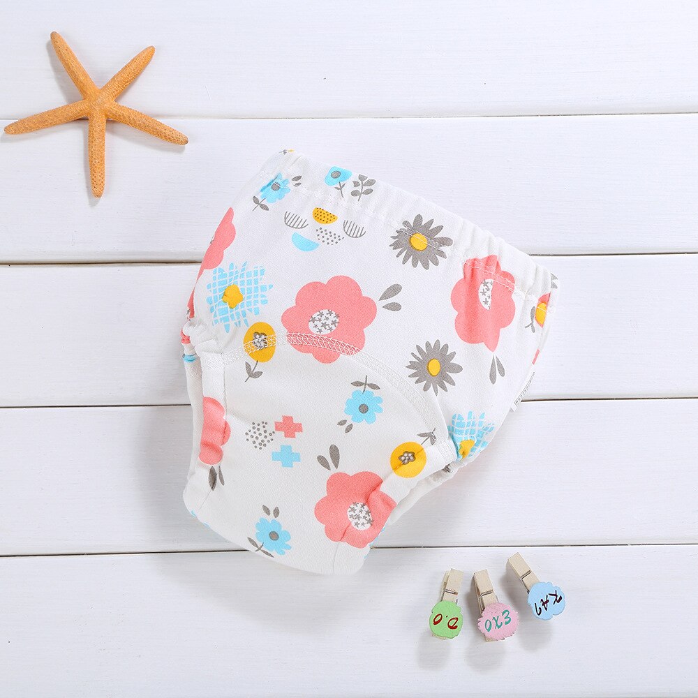 5PCS/Lot Baby Pee Training Pants Reusable Toilet Underwear Newborn Potty Underpants Briefs