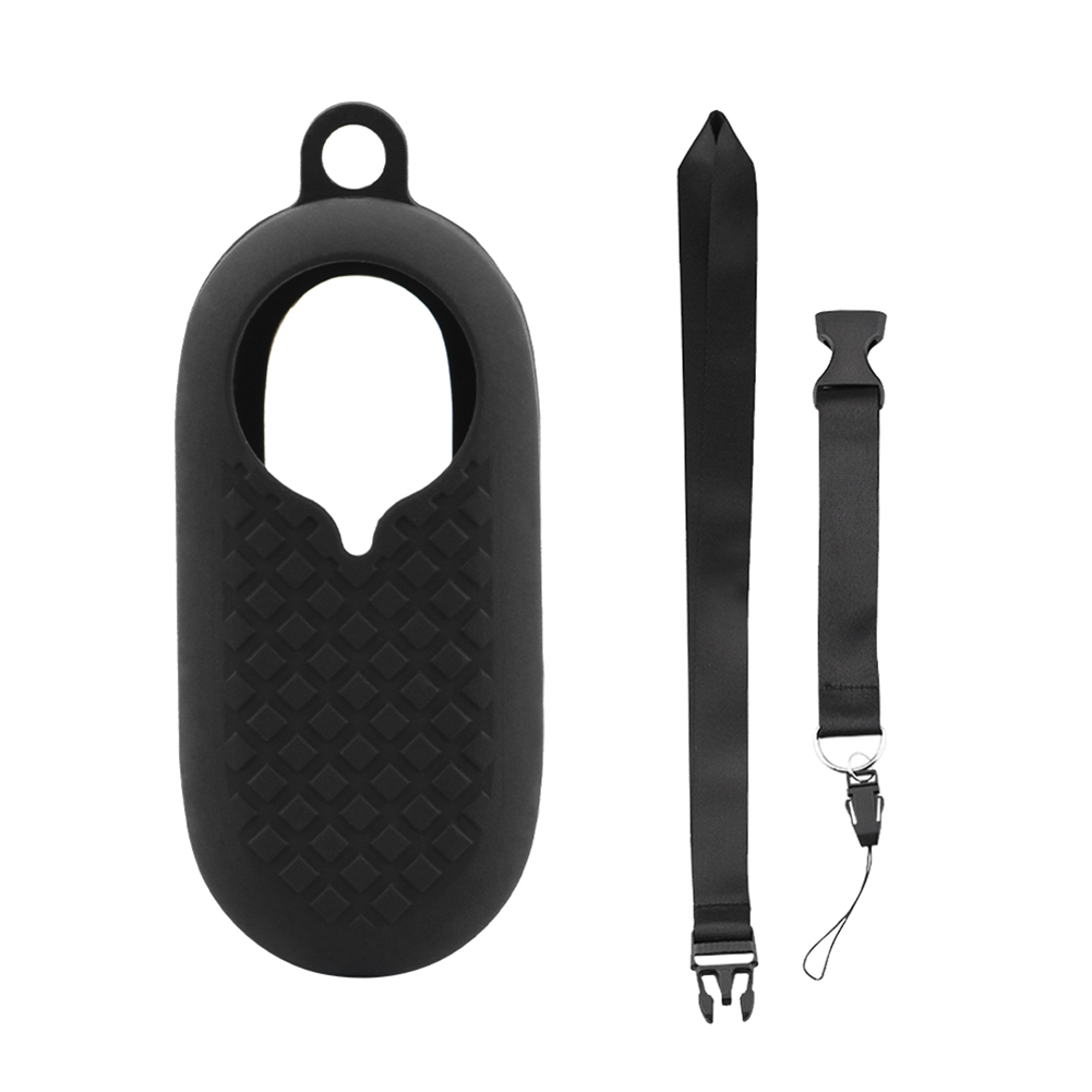Beschermende Cover Anti-Kras Siliconen Stofdicht Mouw Voor Insta360 Gaan 2 Opladen Case Camera Accessoires: White for Camera