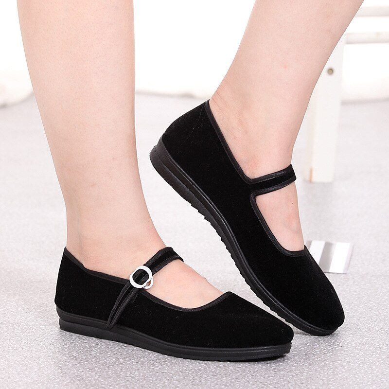 Oude Beijing Flats Schoenen vrouwen Ademende Comfortabele Werkschoenen Sneakers Vrouwen Zapatos De Mujer Sapato Feminino Dames Schoenen: 8