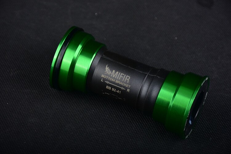 BB-C68 Ordinary Bottom Bracket Road Bicycle Bearing Axis Bottom Bracket Mountain Bike Bottom Bracket Bike Parts: Press Green