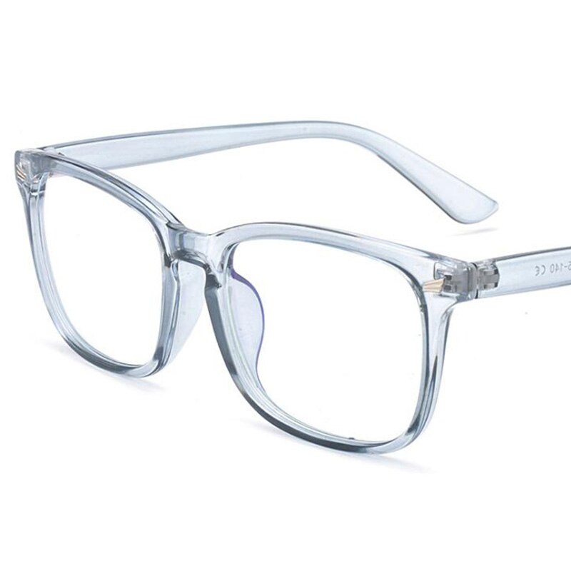 RBENN Blue Light Blocking Glasses Square Nerd Eyeglasses Frame Anti Blue Ray Computer Gaming Glasses UV400: Transparent Blue