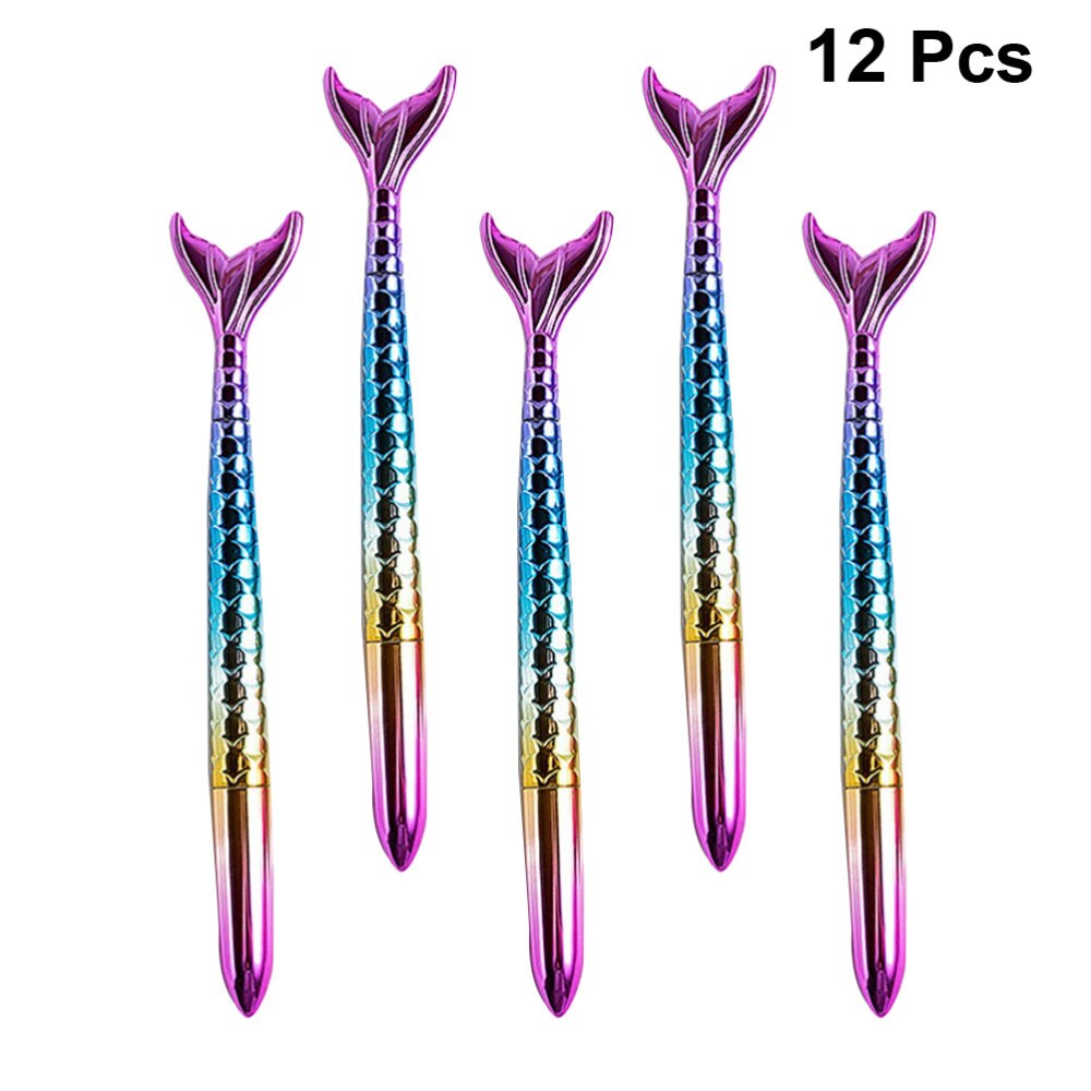 Ballpoint Pen Beautiful Mermaid Shaped Lovely Ballpoint Pens Student Stationery for Children Students Office