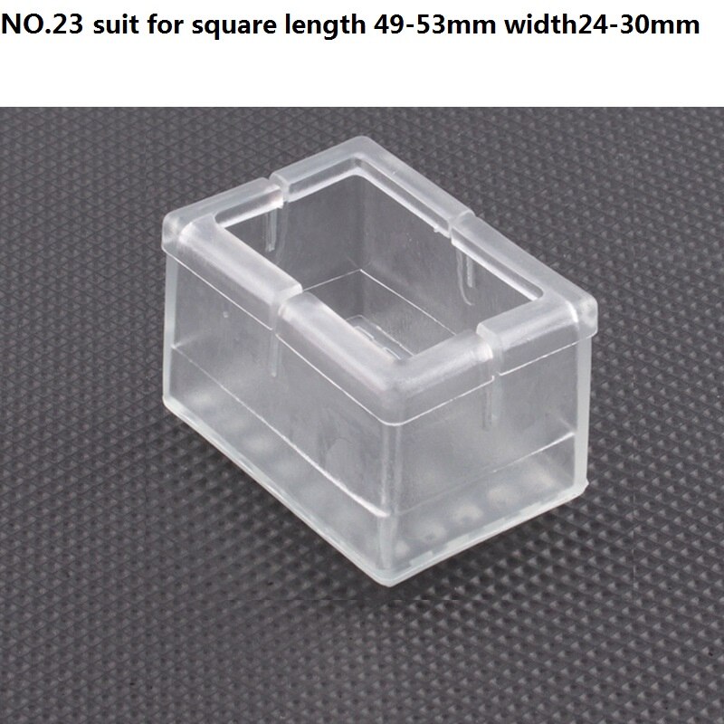 Non-slip Table Chair Foot Cover Foot Pad Furniture Leg Floor Protection Pad Wear-resisting Stool Chair Table Legs Protector: O  16pcs covers