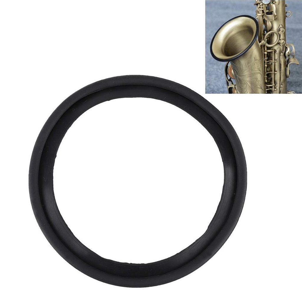 1pc tenorsaxofon mute ring sax silincer silikone klokkering tilbehør saxofon ringe cover