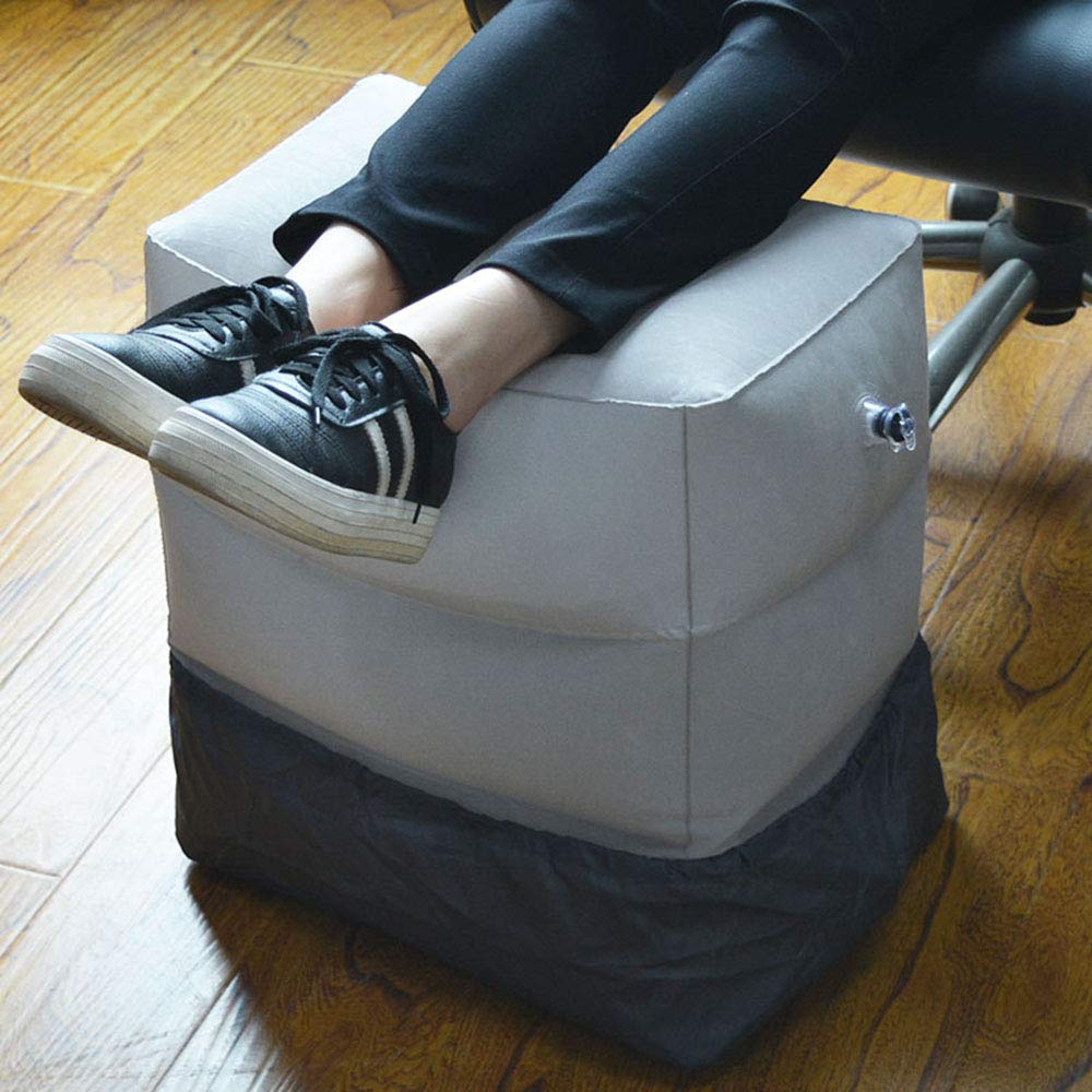 Inflatable footrest travel pillow Clearance