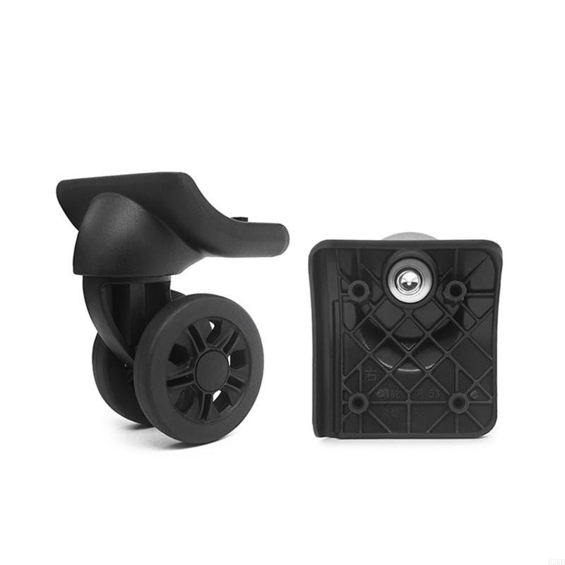 4 universal replacement suitcase wheels for practical durability and smooth maneuvering