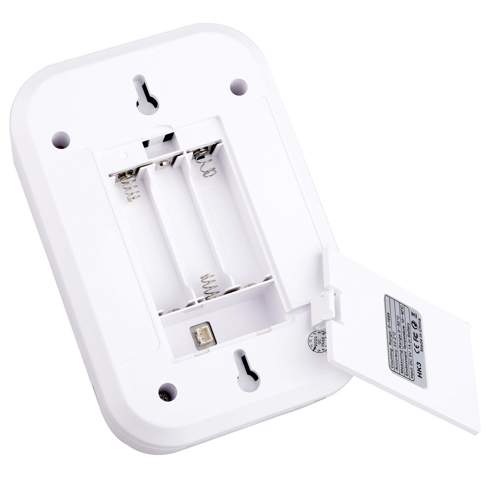 Wall-Mounted HK3 Digital Infrared Thermometer Non-Contact Forehead Body Thermometer LCD Display Office Metro Home Use