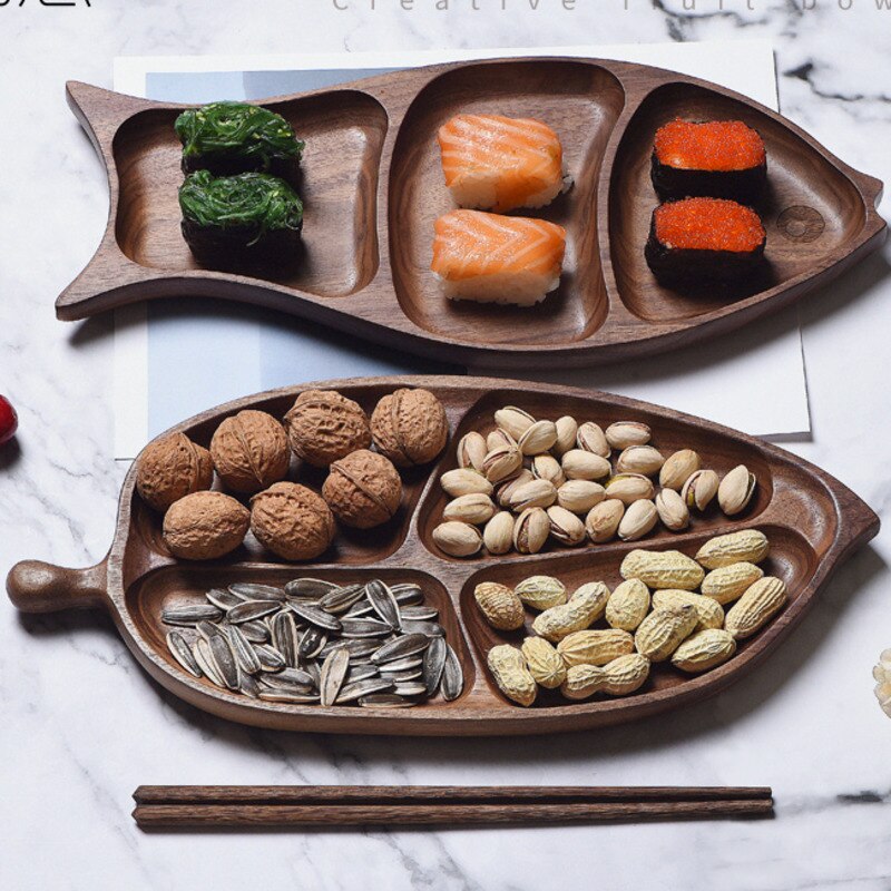 Nordic Stijl Creatieve Houten Board Thuis Snacks/Snoep/Dessert/Fruit Plaat Decoratieve Servies WF9211015