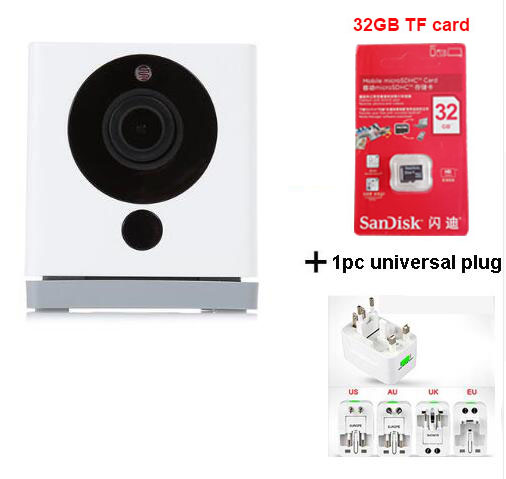 Originele Xiaomi CCTV Mijia Xiaofang 1S 110 Graden F2.0 8X1080 P Digitale Zoom Smart Camera IP WIFI draadloze Camaras Cam PK Dafang: Universal plug 32G