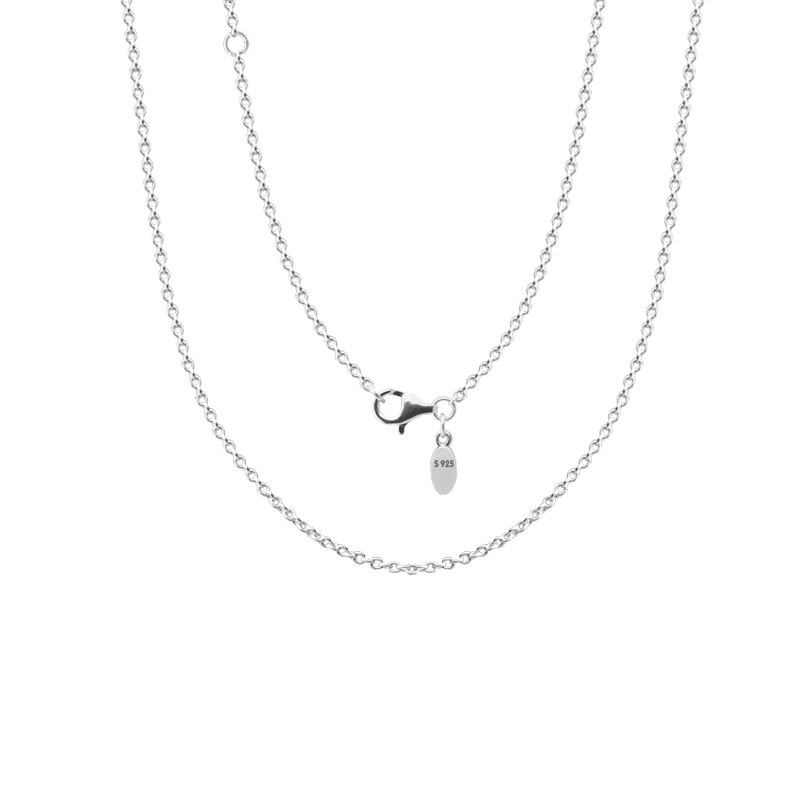 Ckk 925 sterling silver kunglig nyckel hänge berlock passar original armband halsband kvinnor gör-det-själv smycken bijoux femme: Länkkedja 50