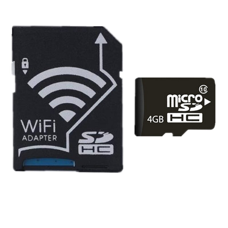 Hoge Snelheid Wifi Sd Adapter Met Micro Sd-kaart 8 GB 16 GB 32 GB Gelijk Aan Wifi SD kaart