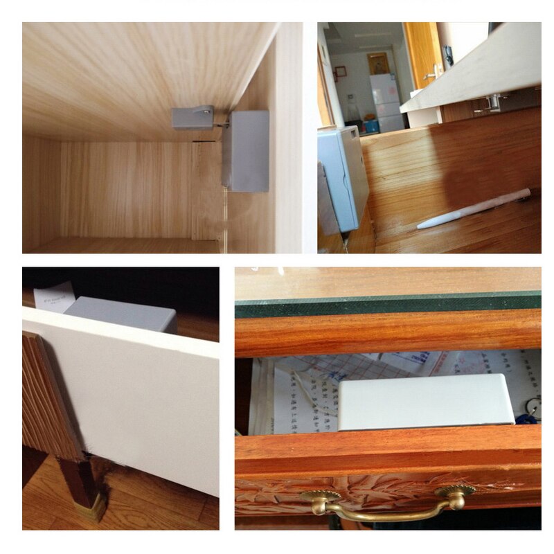 Whdt Rfid Slot Smart Elektronische Sensor Slot Voor Kast Lade Deur Lock Abs Rfid Locker Batterij Slot Met Rfid kaart