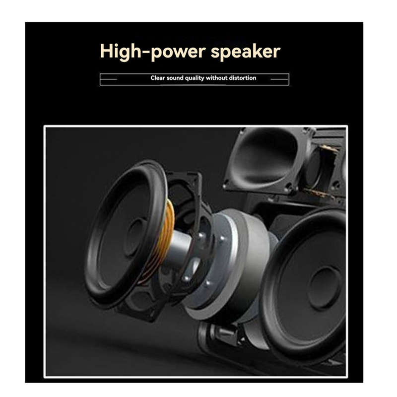 Enregistreur et lecteur de cassette rétro, prend en charge la transcription statique interne et externe, USB