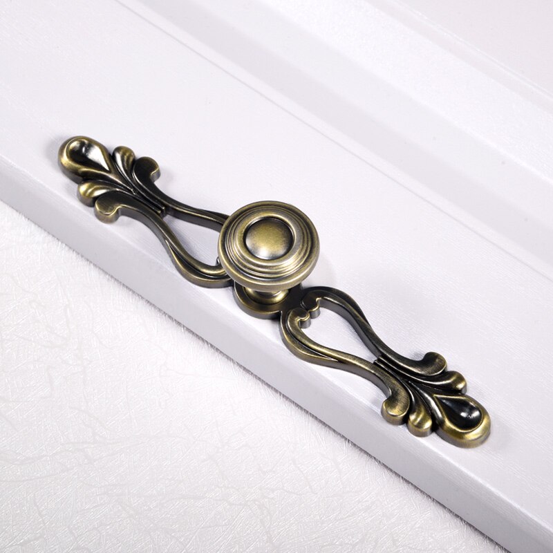 Tirador de mueble moderno bronce chino, Pomos y tiradores de armario de cocina, armario, tirador de puerta de armario, cajones