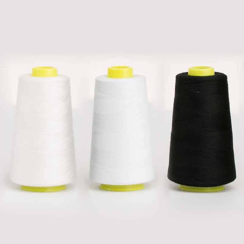 3000 Yards Strong And Durable Sewing Threads For Sewing Polyester Thread Clothes Sewing Supplies Accessories White Black