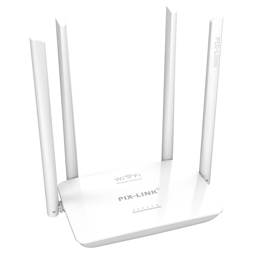 LV-WR08 300Mbps kabellos Router hoch-Geschwindigkeit WiFi Router mit 4 Externe Antennen Unterstützung WPA/WPA2 Verschlüsselung Weiß EU/uns-stecker