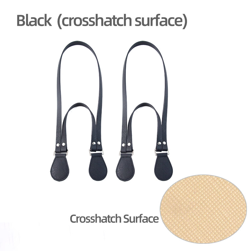 O bag Multifunctional Strap handles For obag Girl Women Hand Shoulder straps long short belts Handbags accessories: black