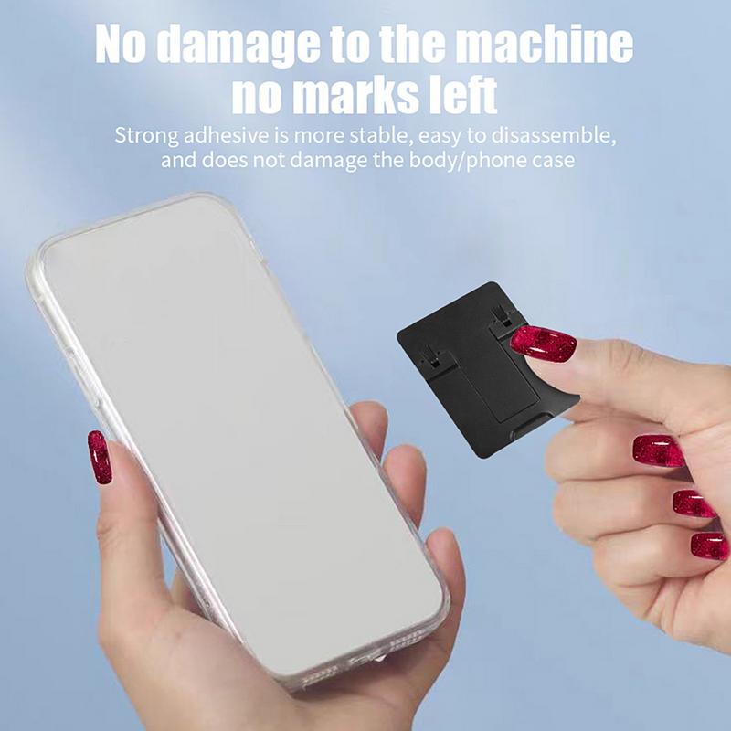 Foldable Pocket Cell Phone Stand Portable Cell Phone Holder Adjustable Phone Stand for Desk Slim Phone Accessories