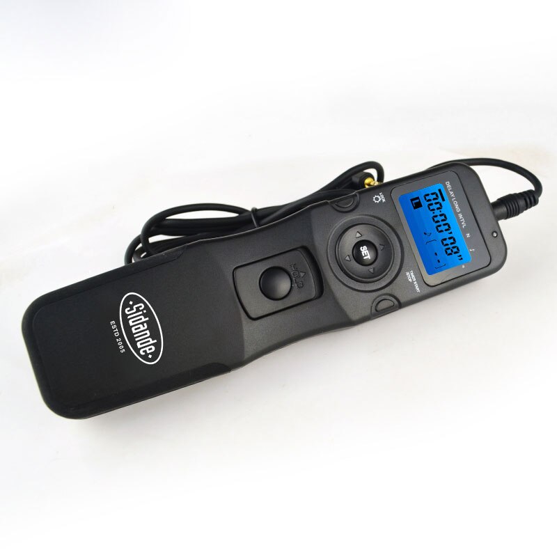 Sidande RS-7100LCD Timer Shutter Release Remote Control for Canon EOS 1300D 1100D 1200D 1000D 100D 350D 500D 550D 650D 700D 750D