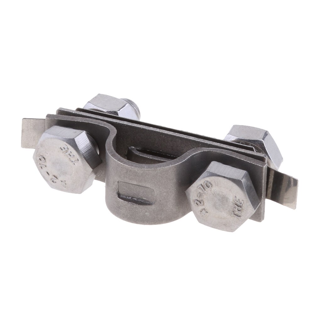 304 Stainless Steel Control Throttle Cable Clamp for Boat Marine