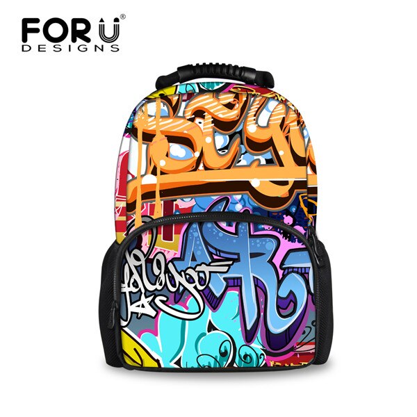 FORUDESIGNS 3D Graffiti del Modello delle Donne di Zaino Casual Spalla Zaini Per Le Ragazze Adolescenti Sacchetti del Computer Portatile di Viaggi Zaino Mochilas: W1307A