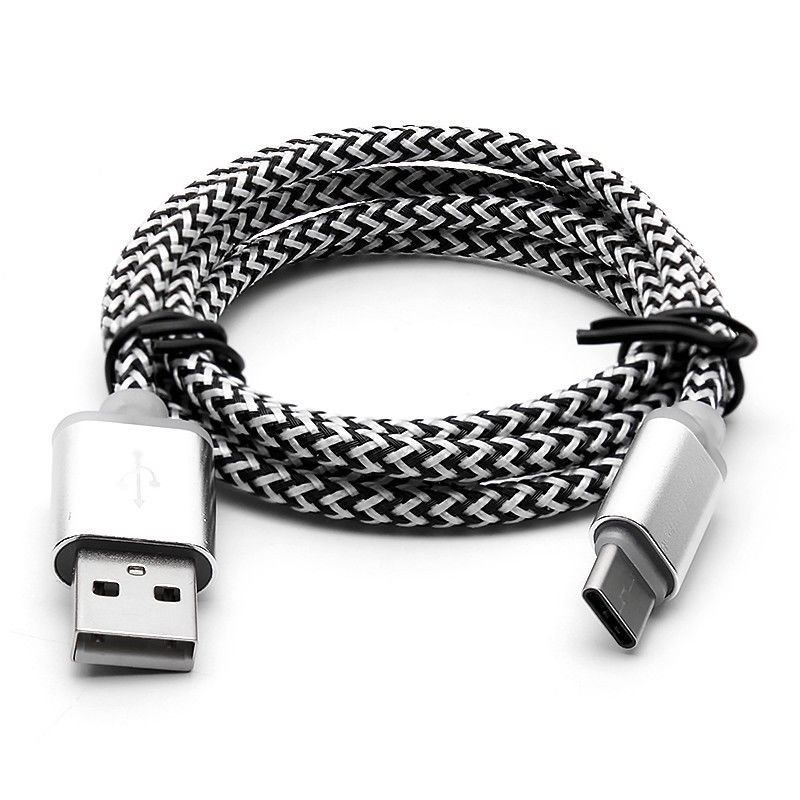 1~3m Type-C USB C Charger Cable Charging for Samsung Galaxy A20 A20E A30 A40s A50 A60 A70 A51 A71 M10 M20 M30 M40 S10 NOTE 9: Silvery / 1m