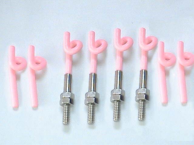 Ceramic Eyelet Filar Guide M3 M4 M5 Thread Guide Ceramic Wave Eyelet Yarn Guide