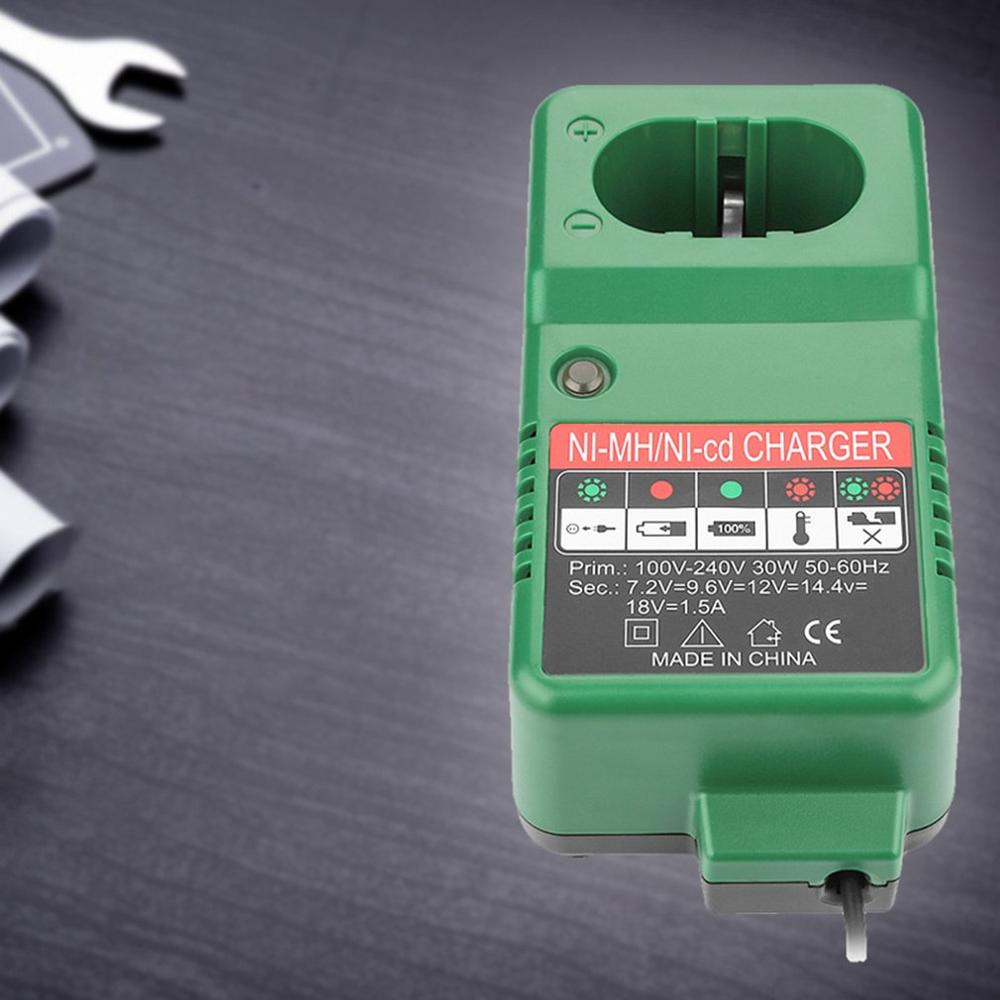 Replacement Battery Charger For Hitachi 12V 9.6V 7.2V 14.4V 18V Ni-Cd/Ni-Mh Cordless Drill Rechargeable Batteries EU Plug