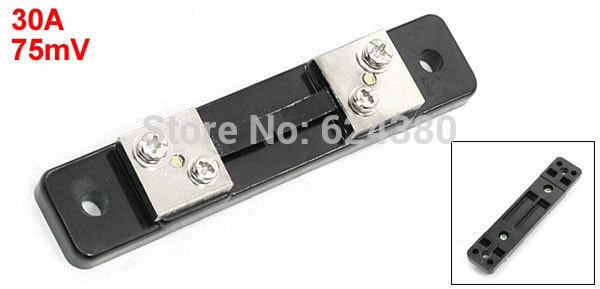 1 Pack ( 10 Pcs / Lots ) FL-2 30A 75mV DC AC Current Shunt Resistor For Panel Analog Ammeter Digital Amp Meter FL-2