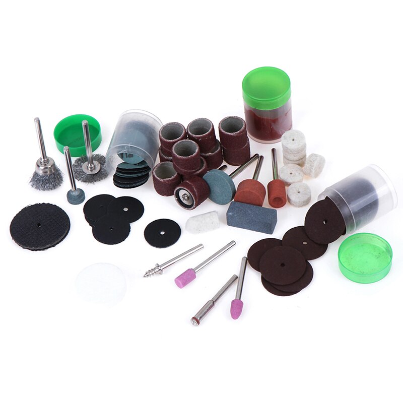105 st mini elektrisk borrslip roterande verktyg slipning poler fräs set
