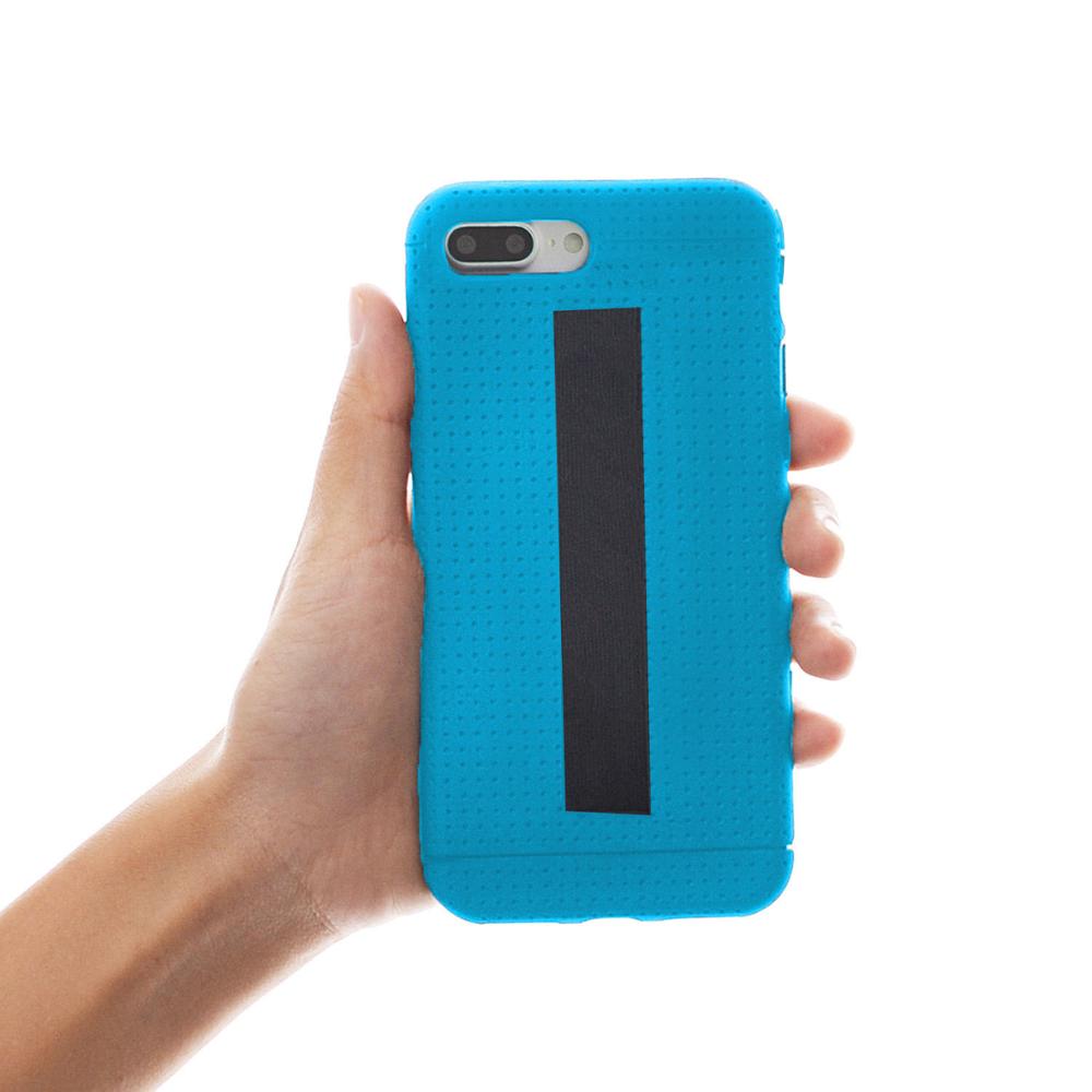 Tfy Telefoon Tpu Case Cover Met Hand Strap Houder Voor I Telefoon 7 Plus - Bluc Case