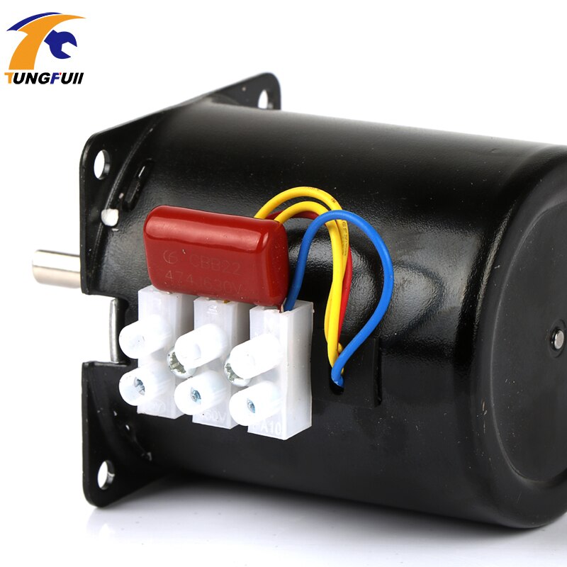 Gear Motor 68KTYZ Permanent Magnet Synchronous Motor AC 220V Speed Reducer Motors Controllable Positive And Negative Inversion