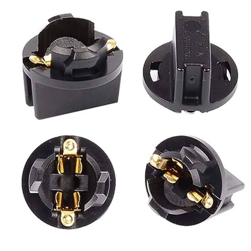 10 st. plug-and-play-lamphållare,  t10 w5w 168 192 194 kilformade vridlås, lamphållare, instrumentbräda